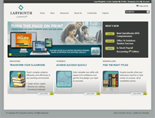 Tablet Screenshot of lablearning.com